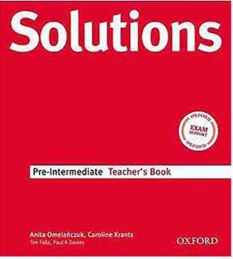 کتاب سولوشنز پری اینترمدیت ویرایش سوم Solutions Pre-Intermediate 3rd Teachers Book +CD