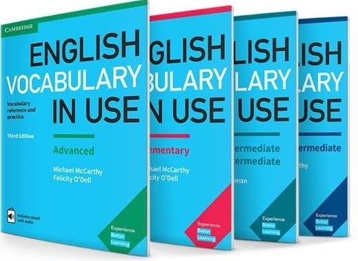 خرید مجموعه 4 جلدی انگلیش وکبیولری این یوز English Vocabulary in Use British رحلی