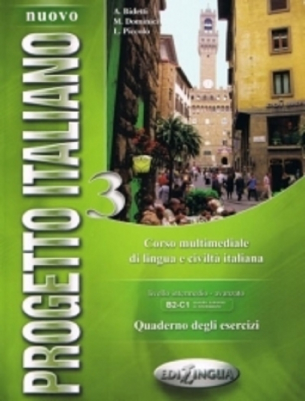 کتاب نوو پروجکتو ایتالیانو (Nuovo Progetto italiano 3 (+DVD رنگی