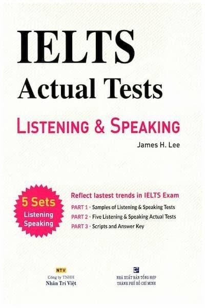 کتاب آیلتس اکچوال تست لیسنینگ اند اسپیکینگ IELTS Actual Tests Listening & Speaking