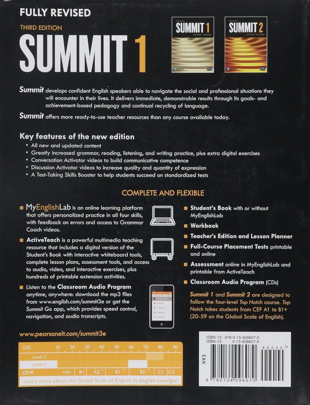 خرید کتاب Summit 1 سامیت 1 | با تخفیف 50 درصدی - شهر زبان