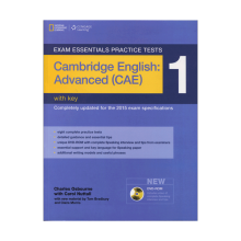 کتاب اگزم اسنشیالز پرکتیس تست ادونسد Exam Essentials Practice Tests Advanced (CAE) 1+CD