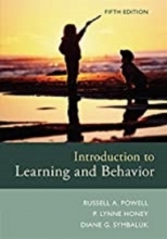 کتاب اینتروداکشن تو لرنینگ اند بهاویور Introduction to Learning and Behavior, 5th Edition2016