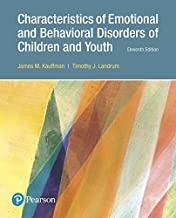 کتاب کرکتریستیکس آف اموشنال Characteristics of Emotional and Behavioral Disorders of Children and Youth 11th Edition2017