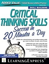 کتاب کریتیکال تینکینگ اسکیلز ساکسس Critical Thinking Skills Success: In 20 Minutes a Day