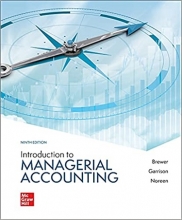 کتاب اینتروداکشن تو منیجریال اکانتینگ ویرایش نهم Introduction to Managerial Accounting, 9th Edition