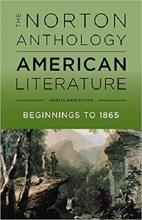کتاب نورث آنتولوژی آف امریکن لیتوریتور شورتر ویرایش نهم The Norton Anthology of American Literature, Shorter 9th Edition