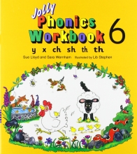 کتاب جولی فونیکس ورک بوک 6 Jolly Phonics Work book