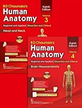 کتاب بی دی چاراسیاز هیومن آناتومی BD Chaurasia’s Human Anatomy: Volumes 3 & 4, 8th Edition2019