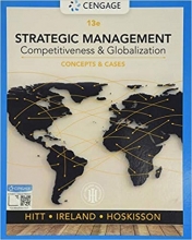 کتاب استراتژک منیجمنت ویرایش سیزدهم Strategic Management: Concepts and Cases: Competitiveness and Globalization (MindTap Course