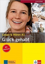 کتاب داستان آلمانی خوش شانس Gluck Gehabt Buch MIT