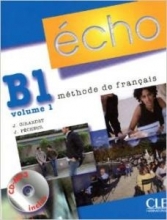 کتاب فرانسوی اکو echo b1 volume 1 methode de francais+ cahier
