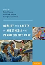کتاب کوالیتی اند سیفتی این آنستزیا Quality and Safety in Anesthesia and Perioperative Care