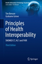کتاب Principles of Health Interoperability : SNOMED CT, HL7 and FHIR