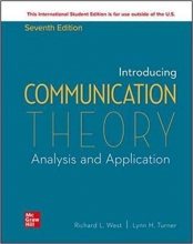 کتاب اینتروداکینگ کامیونیکیشن تئوری آنالیزیز اند اپلیکیشن ویرایش هفتم Introducing Communication Theory: Analysis and Application