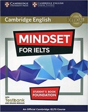 کتاب کمبریج انگلیش مایندست فور آیلتس Cambridge English Mindset For IELTS Foundation Student Book+CD
