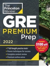 کتاب جی آر ای پریمیوم پرپ Princeton Review GRE Premium Prep 2022