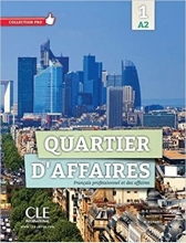 کتاب فرانسه Quartier d affaires 1 Niveau A2 Livre Cahier