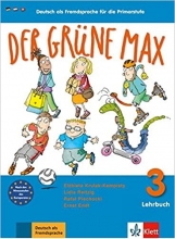کتاب آلمانی کودکان د گرین مکث Der grüne Max 3 Lehrbuch Arbeitsbuch
