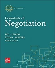 کتاب اسنشیال آف نگاتیشن ویرایش هفتم Essentials of Negotiation, 7th Edition