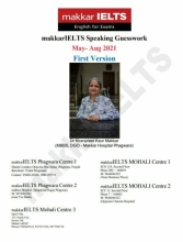 کتاب مکار آیلتس اسپیکینگ Makkar IELTS Speaking May - Aug 202 1 First Version