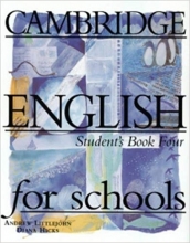 کتاب کمبریج انگلیش فور اسکولز فور Cambridge English for Schools Four