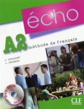 کتاب زبان فرانسوی اکو ویرایش اول echo A2 livre de l'eleve + cahier