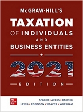 کتاب مک گروهیل تکسیشن آف ایندیویژوال ویرایش دوازدهم McGraw-Hill's Taxation of Individuals and Business Entities 2021 Edition, 12