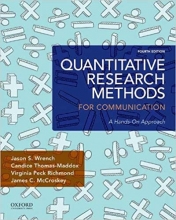 کتاب کوانتیتیتیو ریسرچ متد فور کامیونیکیشن هندز آن اپروچ ویرایش چهارم Quantitative Research Methods for Communication: A Hands-O
