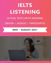 کتاب آیلتس لیسنینگ اکچوال تست IELTS Listening Actual Tests with Answers (may august 2021)