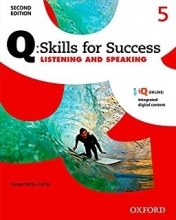 کتاب Q Skills for Success 5 Listening and Speaking 2nd سیاه و سفید