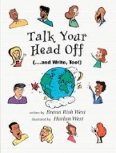 کتاب تاک یور هد آف Talk Your Head off سیاه و سفید
