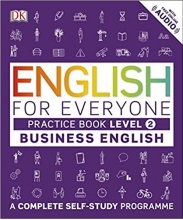 کتاب انگلیش فور اوری وان بیزینس انگلیش English for Everyone Business English Practice Book Level 2 سیاه و سفید