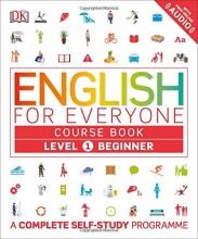 کتاب انگلیش فور اوری وان کورس بوک لول وان English for Everyone Course Book Level 1 Beginner A Complete Self-Study Programme سیاه