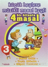 کتاب ترکی استانبولی Kucuk Beylere Muzikli Masal Keyfi 3