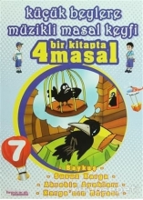 کتاب ترکی استانبولی Kucuk Beylere Muzikli Masal Keyfi 7