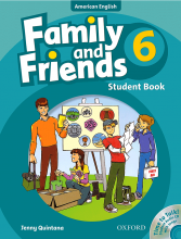 کتاب فمیلی اند فرندز ویرایش قدیم Family and Friends American English 6