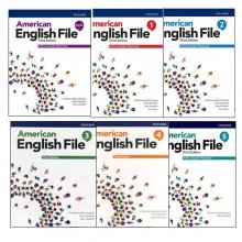 مجموعه 6 جلدی کتاب امریکن انگلیش فایل ویرایش سوم American English File 3rd Edition