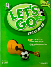 کتاب لتس گو فور اسکیلز بوک ویرایش چهارم Lets Go 4 Skills Book 4th Edition رحلی