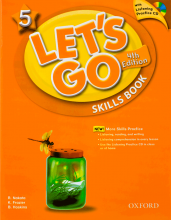 کتاب لتس گو 5 اسکیلز بوک ویرایش چهارم Lets Go 5 Skills Book 4th Edition رحلی