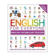 کتاب انگلیش فور اوری وان وکبیولاری بیلدر English for Everyone English Vocabulary Builder سیاه و سفید
