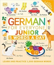 کتاب ژرمن فور اوری وان جونیور وردز دی German for Everyone Junior 5 Words a Day