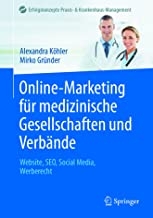 کتاب آنلاین مارکتینگ Online Marketing für medizinische Gesellschaften und Verbände Website SEO Social Media Werberecht
