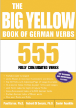 کتاب بیگ یلو بوک آف ژرمن وربز The Big Yellow Book of German Verbs 555