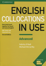 کتاب اینگلیش کالوکیشین این یوز ادونسد ویرایش دوم English Collocations in Use Advanced 2nd رحلی