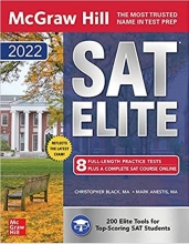 کتاب اس ای تی الیت McGraw Hill Education SAT Elite 2022