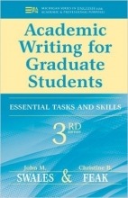 کتاب آکادمیک رایتینگ فور گرجوایت استیودنتز ویرایش سوم Academic Writing for Graduate Students Third Edition