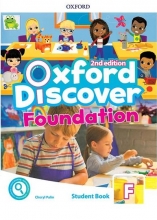 کتاب آکسفورد دیسکاور فاندیشن Oxford Discover Foundation 2nd SB+WB+DVD