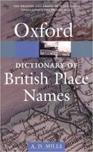 کتاب ای دیکشنری آف بریتیش پلیس نیمز A Dictionary of British Place Names