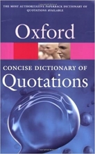کتاب کنسایز آکسفورد دیکشنری Concise Oxford Dictionary of Quotations